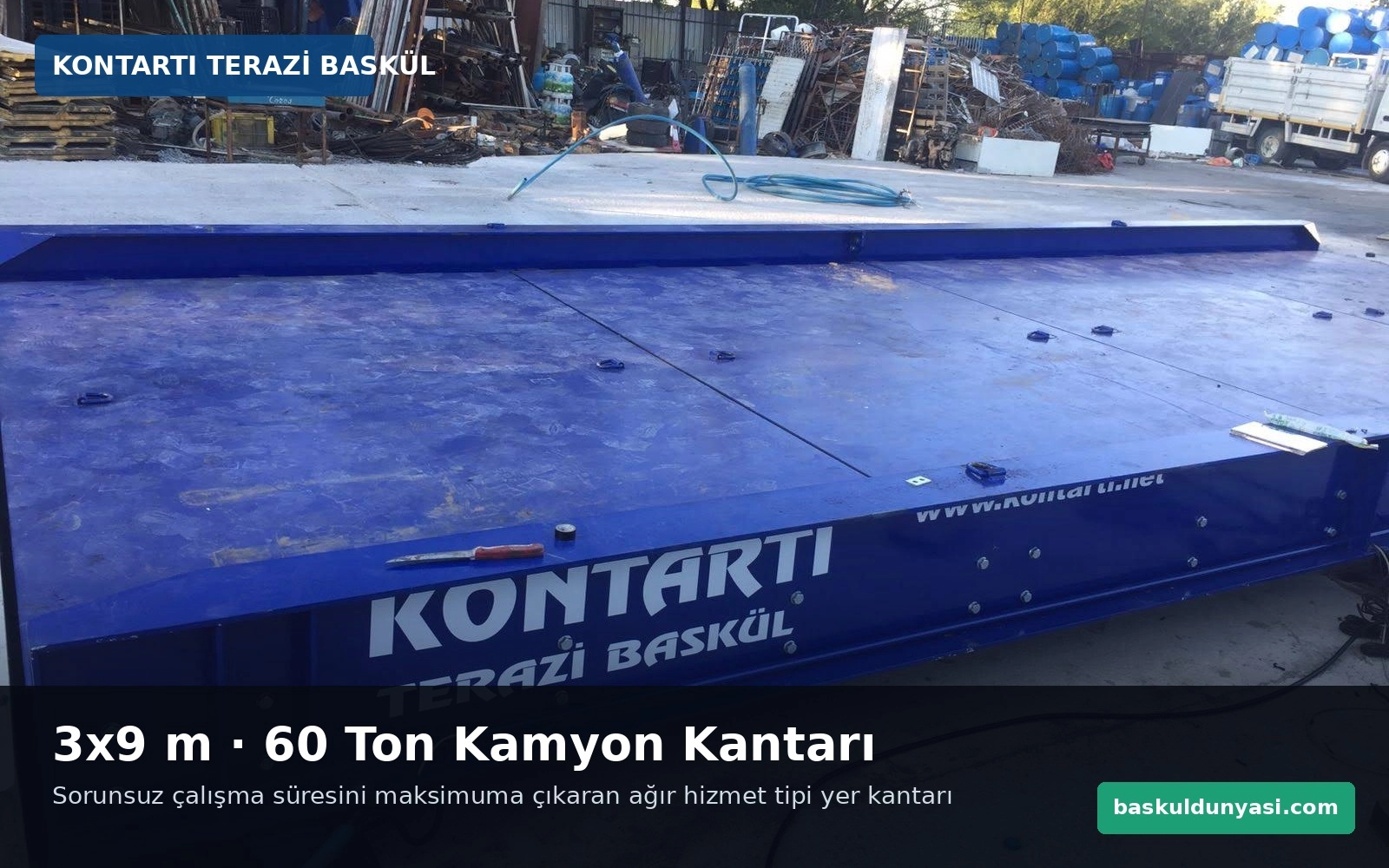Endüstriyel Yer Kantarları ve Ağır Hizmet Kantarları