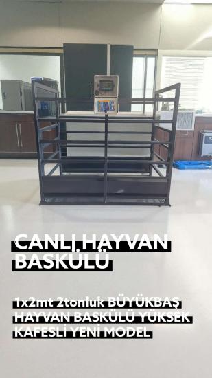  2 Tonluk Canlı Hayvan Kantarı