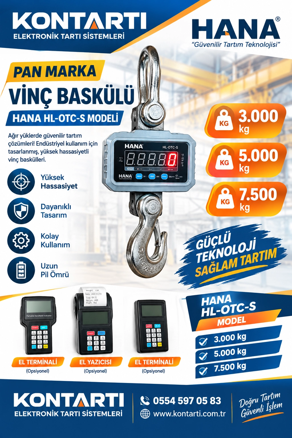 HANA%20HS-OTC-S%205000%20KG%20Vinç%20Kantarı